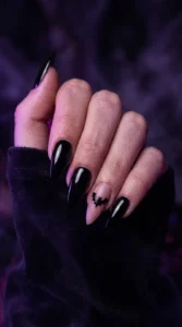 Bat Nails: 15+ Gothic Halloween Nail Ideas for 2026