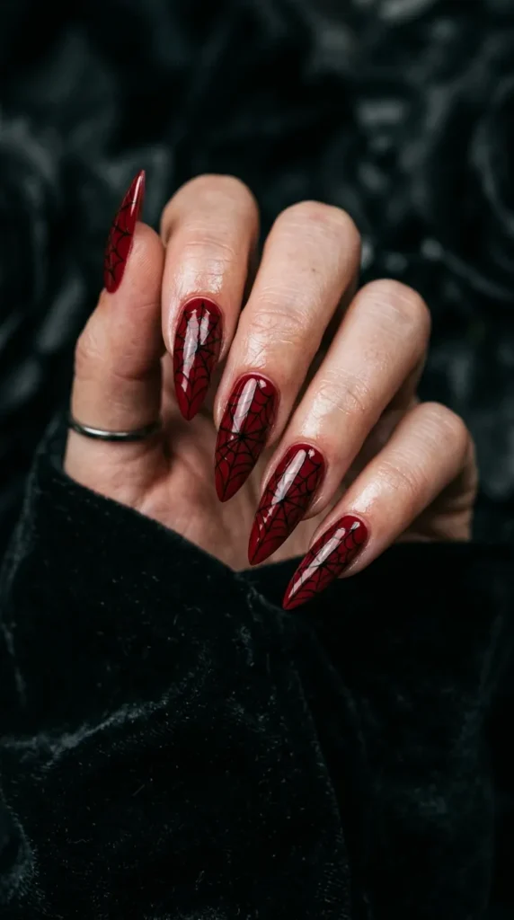 Spider Nails: 15+ Web Nail Art Ideas for 2026